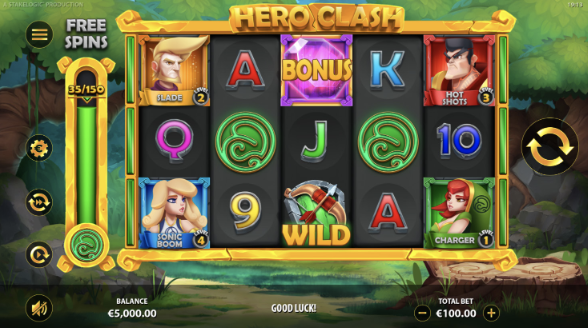 A Brief of Hero Clash Slot Review