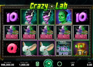 Crazy Lab Game Slot Demo