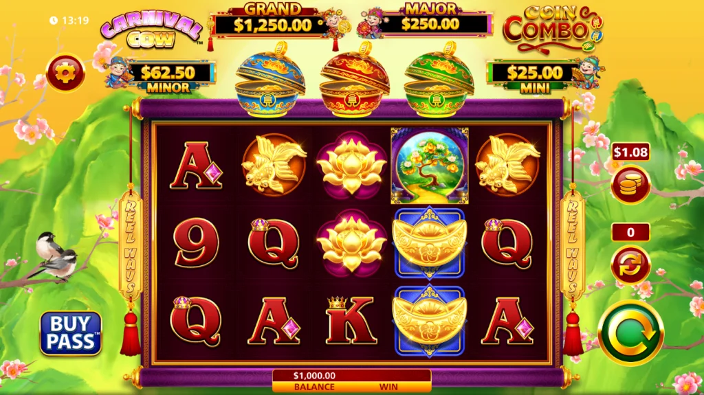 Coin combo Slot Game